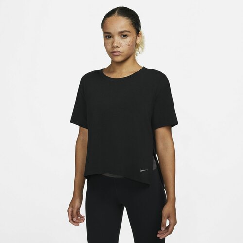 Nike W NY DF S/S TOP, ženska majica za fitnes, crna DM7025 Cene