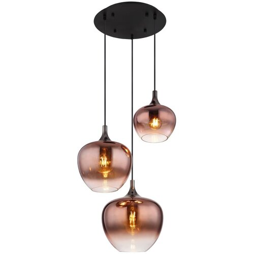 Globo 15548-3HG - visilica na sajli maxy 3xE27/40W/230V bakarna Cene
