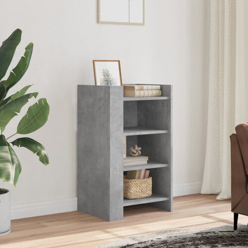  Komoda siva boja betona 45x35x75 cm od konstruiranog drva Cene