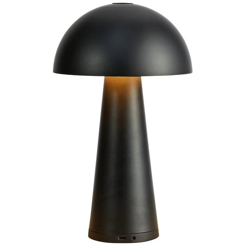 Markslöjd Črna LED namizna svetilka (višina 26,5 cm) Fungi – Cene