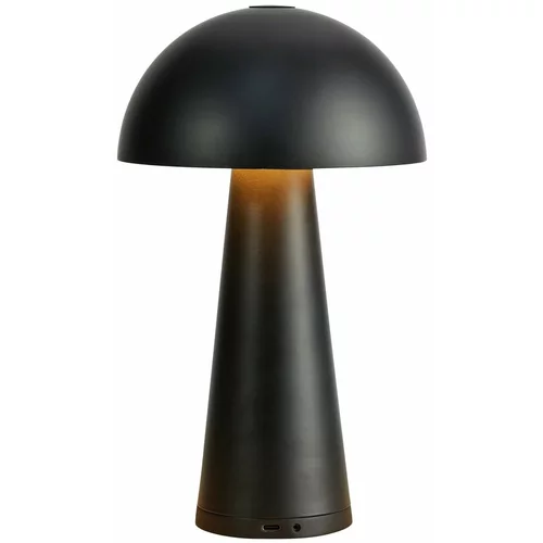 Markslöjd Črna LED namizna svetilka (višina 26,5 cm) Fungi –