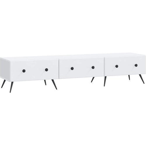 vidaXL TV ormar s ladicama Bijela 147 x 34 5 x 30 cm Konstruirano drvo - Bijela Cene