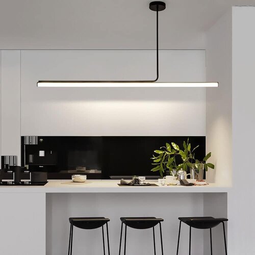 Toolight Viseća LED lampa APP1659-CP crna 120cm Slike
