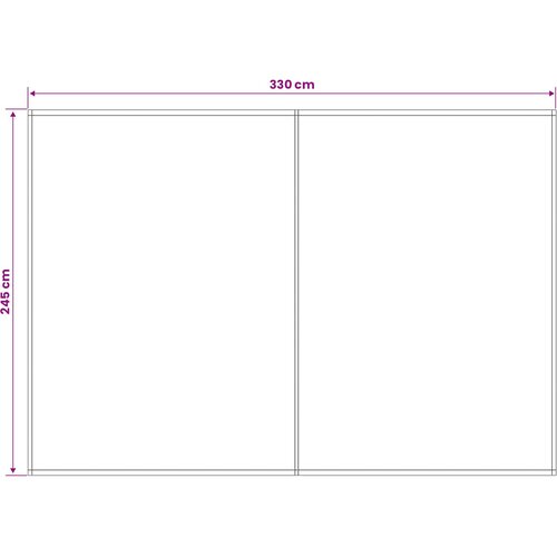  Zamjensko platno za tendu Bijela 350 x 250 cm Poliester Slike