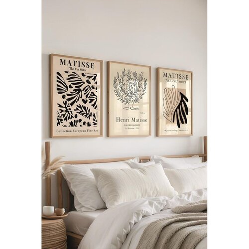 WALLXPERT Č-300372 - 3040 set dekorativnih slika u više boja (3 komada) Cene
