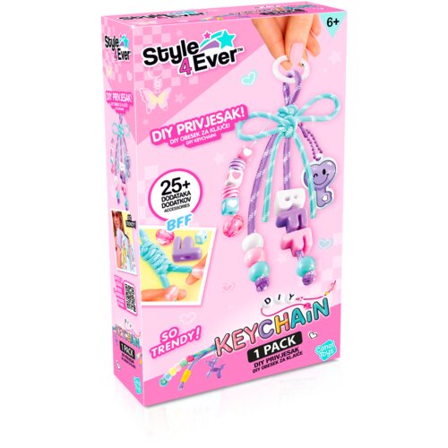 Canal Toys DIY Set za izradu privezaka Style 4 Ever , 12 komada Slike