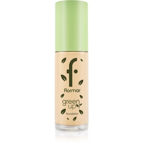Flormar Green Up Foundation matirajoči tekoči puder odtenek 030 Light Beige 30 ml Cene