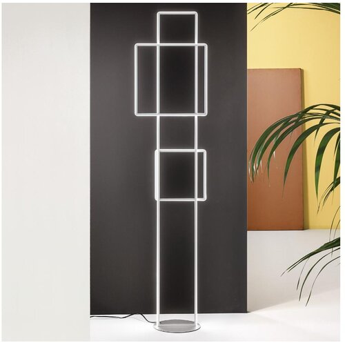 ondaluce - led prigu&scaron;iva podna lampa dowel LED/77W/230V 166 cm srebrna Cene