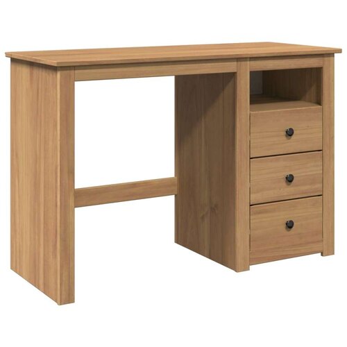 VidaXL Radni stol Panama 112 x 45 x 75 cm od masivne borovine Slike