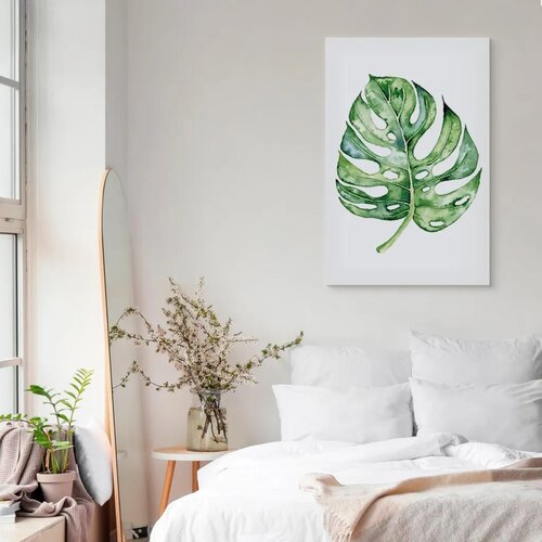  Slika - Watercolor Monstera (1 Part) Vertical 40x60 Cijene