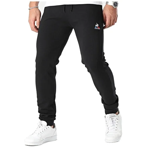 Le Coq Sportif Hlače ESS PANT SLIM N Črna