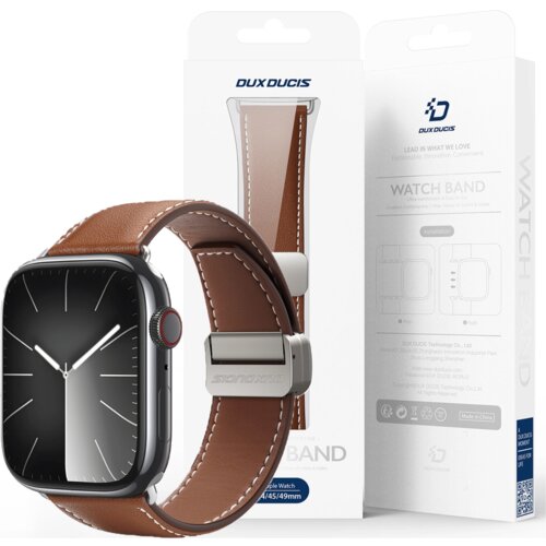 Dux ducis APPLE PAŠEK ZA URO 42/44/45/49 MM - RJAV USNJE, (21833694) Cene