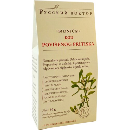 РУССКИЙ ДОКТОР Čaj kod povi&scaron;enog pritiska, 90 g Cene