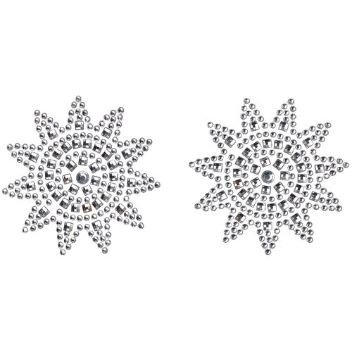 Obsessive Olianna Nipple Stickers Silver Slike