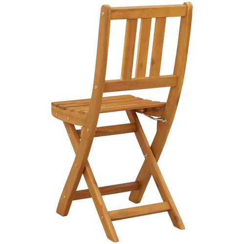  Vanjske bistro stolice 8 pcs Prirodna 40 x 42 x 85 cm Slike