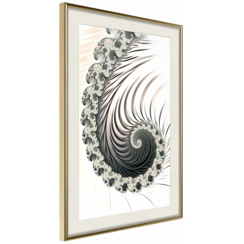  Poster - Fractal Spiral (Positive) 20x30