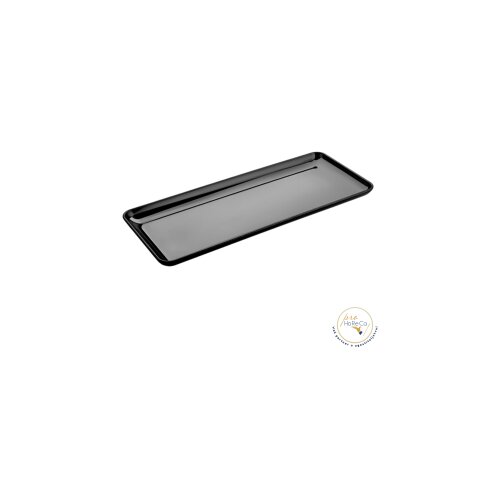 Elite pladanj /melamin &amp;ndash; crna boja/ 35.5x15cm Slike