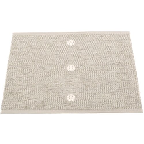 Pappelina Bež/kremno bela notranja in zunanja preproga 70x60 cm Peg Linen Vanilla – Cene