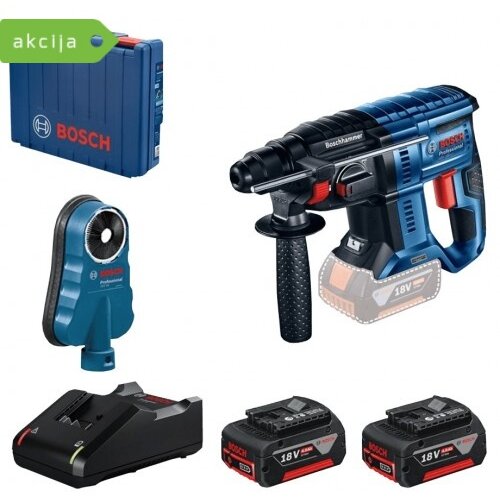 Bosch Akumulatorsko vrtalno kladivo SDS-PLUS GBH 180-LI + GDE 68 Slike