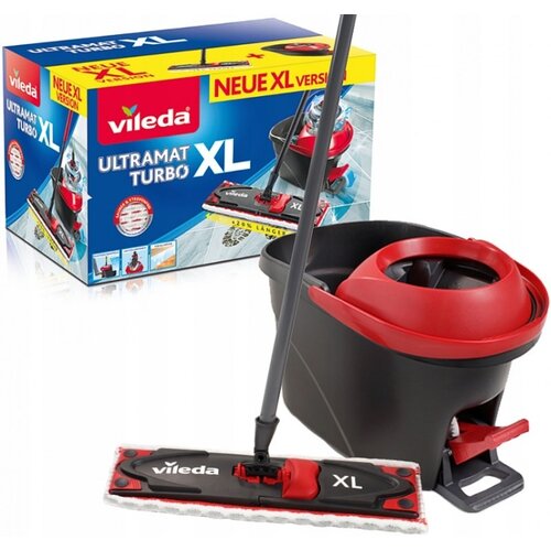 Vileda Set za či&amp;scaron;ćenje rotirajući mop sa kantom Ultramax Turbo XL Slike
