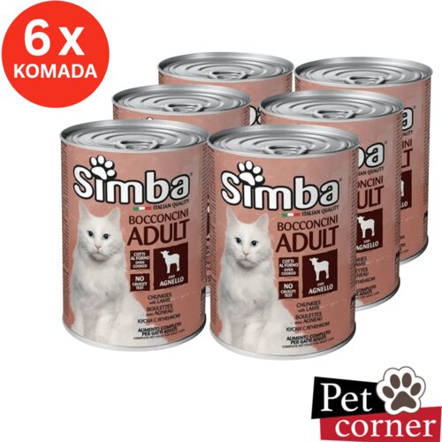 Simba za mačke jagnjetina 6x415g &amp;ndash; pakovanje od 6 konzervi Slike