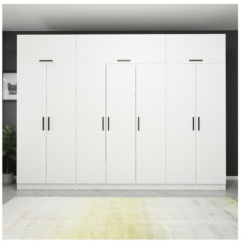 Hanah home Ormar Kale-3088, 315x235x52 cm, Bijeli Cene