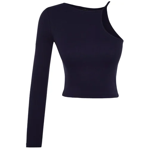 Trendyol Blouse - Dark blue - Slim fit