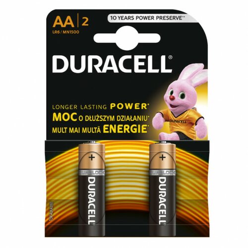Duracell alkalne baterije AA LR6BP2 Slike