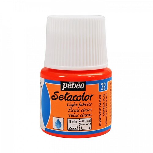 Boja za tekstil Pebeo Setacolor Light 45 ml Cardinal Red Slike