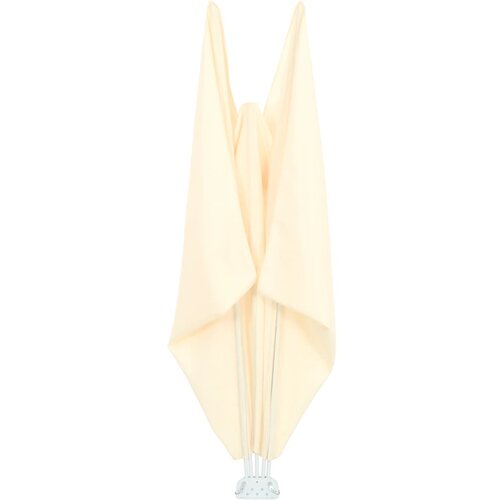  Sklopiva bočna tenda krem 400 x 200 cm Slike