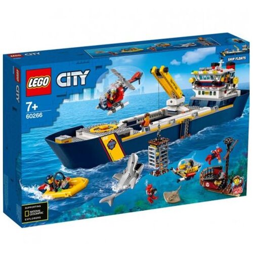 Lego City 60266 brod za istraživanje okeana Slike