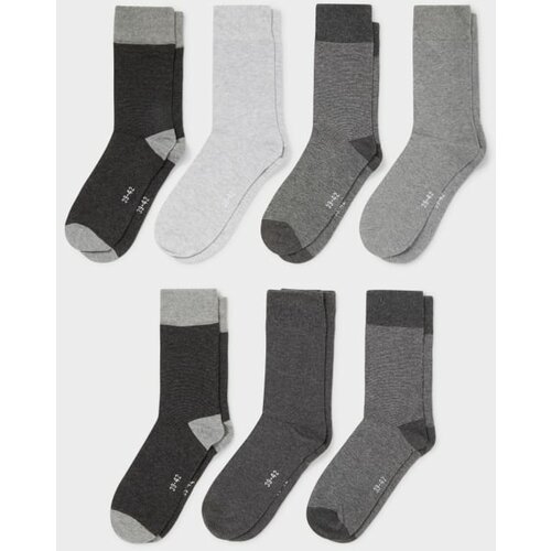 CA muške čarape, set od 7, sive Slike