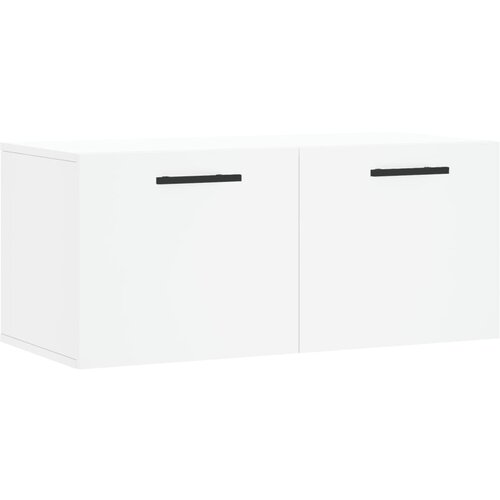 Maison Chic Stenska omarica - Zidna omarica bela 80x36,5x35 cm inženirski les iu440, (22062823) Cene