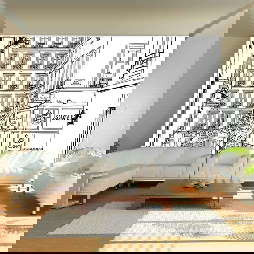  Tapeta - A walk through Parisian streets 200x154 Cijene
