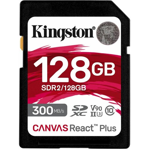 Kingston 128GB, sd canvas react plus, professional, 300MB/s read 260MB/s write, uhs-ii, U3, V90 Cene