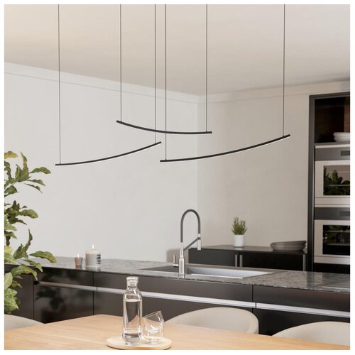 Eglo 902166 -led prigu&scaron;iva luster na sajli villeggi LED/22W/230V 2700/4000/6500K crna Cene