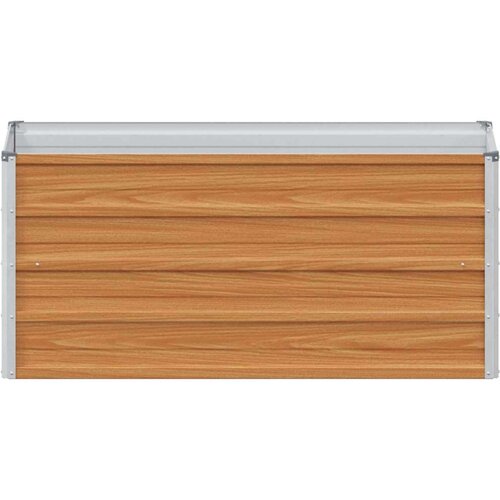  Povi&amp;scaron;ena gredica - Vrtna gredica Svijetlosmeđa 100 x 40 x 45 cm Slike