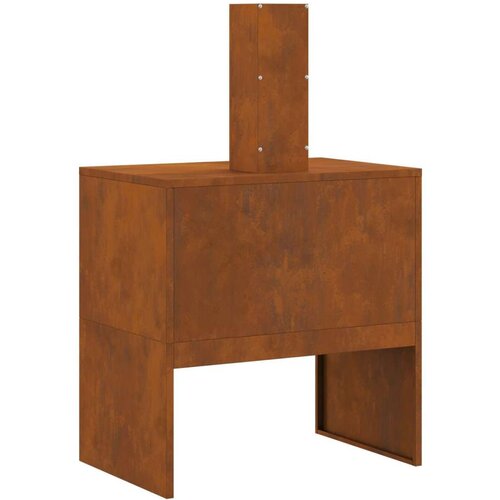 VidaXL Istro&amp;scaron;eni čelik/Smeđa Corten čelik 60 x 40 x 96 cm Vatromet Slike