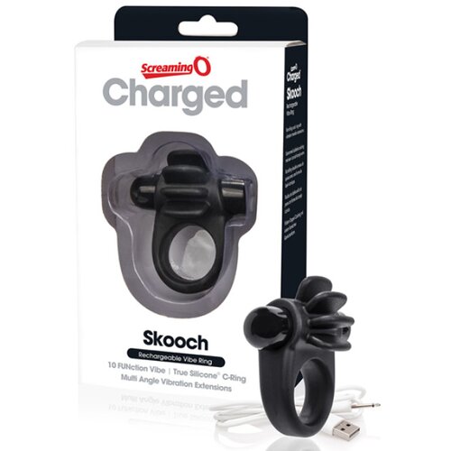 The Screaming O - Charged Skooch Ring Black Slike