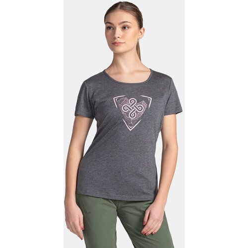 Kilpi Women's technical T-shirt GAROVE-W Dark gray Cene