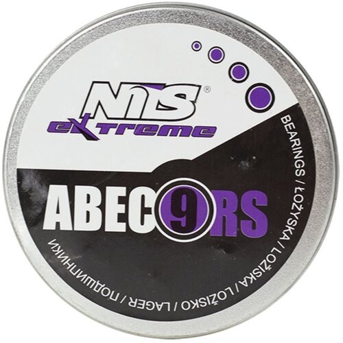 Nils Extreme Rezervni ležajevi ABEC 9 Karbon Slike