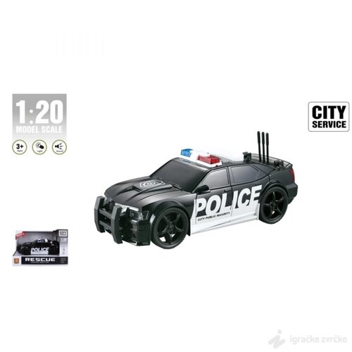  Policijski Auto sa zvukom i svetlom 1:20 Cene