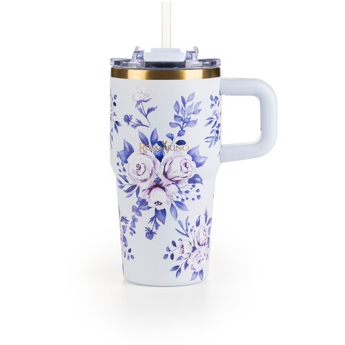 Rosmarino Termo lonček MegaCup Roses 580 ml &ndash; moder, (5000232052) Cene