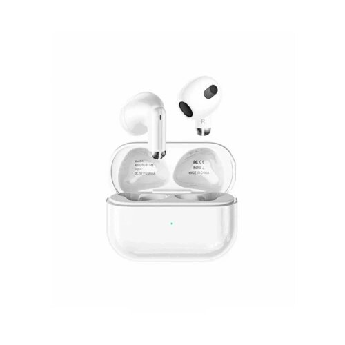 Remax M3 white zinc alloy true wireless stereo earbuds Slike