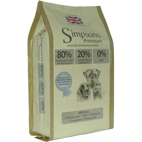 Simpsons Premium 80/20 Mixed - meso &amp;amp; riba - Varčno pakiranje: 2 x 12kg Slike