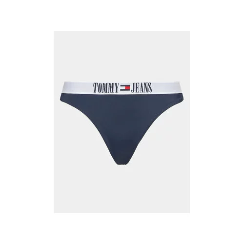 Tommy Jeans Spodnji del bikini UW0UW04451 Mornarsko modra