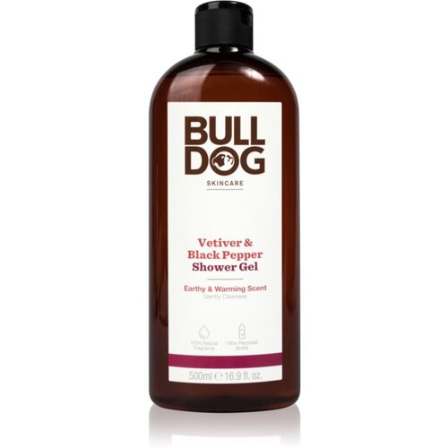 Bull Dog Vetiver and Black Pepper gel za prhanje za moške 500 ml Cene