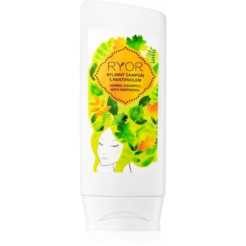 RYOR Hair Care zeliščni šampon s pantenolom 200 ml