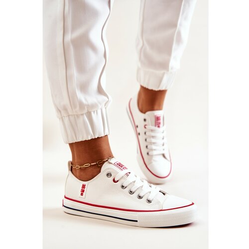 Kesi Leather Sneakers BIG STAR JJ274130 White Slike