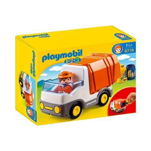 Playmobil 6774 - 1.2.3 - Tovornjak za smeti Slike